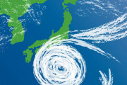 【画像】台風15号、シュート回転