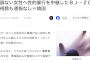 【畜生】韓国で衝撃的な性犯罪が発生してしまう…