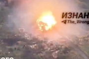【動画】連続衝撃波。ロシアの滑空爆弾が4発連続で命中する瞬間が恐ろしい。