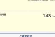 二人暮らしの我が家の先月の電気代ｗｗｗ