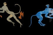 【ギリシャ】青銅器時代に描かれた「青いサル」、研究者が猿の種を特定