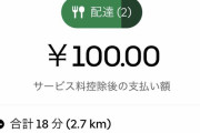 【悲報】ウーバーイーツさん、完全崩壊　配達員の報酬がトンデモないことにｗｗｗｗｗｗｗｗｗ