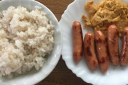 【画像あり】ワイの朝ご飯に点数つけてくれや