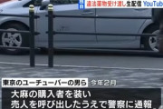 YouTuber「大麻の密売人呼び出して逮捕の一部始終配信したろｗｗｗｗｗｗｗｗｗｗ」→全員逮捕