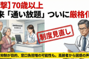 【外来特例】70歳以上の外来「通い放題」を厳格化　厚労省専門委、限度額上げ提起へ