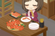 デレステ】ルームアイテムでみくにゃんカニ食えた