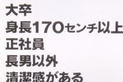 【悲報】一般的な「普通の男」がコチラ　満たさない奴は弱者男性（画像あり）