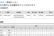 【速報】MEGA BIG、1等3000万ｗｗｗｗｗｗ