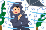 【画像あり】めっちゃ吹雪いてきたｗｗｗｗｗｗｗｗ