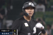 中村奨吾・佐藤都志也・安田の3者連続タイムリー！ロッテ初回から一挙5点！！