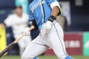 日ハム万波中正 打率.318 1本 4打点 OPS.939