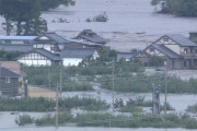 【千曲川】堤防決壊　二階まで浸水も　ベランダから助け求める人の姿　長野市穂保