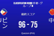 【バスケW杯2023】中国のパリ五輪不出場が確定…フィリピンは今大会初勝利