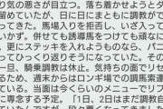 父ゴールドシップの2歳牝馬、まともに調教すら出来ない