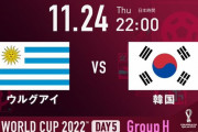【悲報】韓国代表さん、ウルグアイに勝たないといけない雰囲気になる…