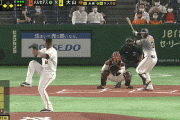 阪神　4番大山の併殺打の間に追加点　初回に2点先制！