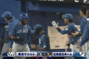 【vs.ヤクルト】日ハム、9回に万波とアルカンタラの2者連続ホームランで同点に追いつく！！！！！