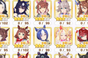 【ウマ娘】気づいたら未育成のウマ娘も結構な数になってきてしまった。