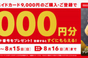 ニンテンドープリペイドカードキャンペーン開始！クッパ争奪戦始まる
