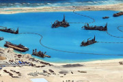 南シナ海で、中国や東南アジアの国などが岩礁を埋め立て…サンゴ礁被害！