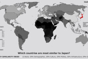 【海外の反応】あなたの国と最も似ている国は？⇒韓国人「日本」【類似性指数】