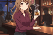 女でウイスキー飲んでるってへん？