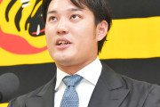 【阪神】藤浪晋太郎が６年連続ダウンでサイン　最高１億７０００万円→４９００万円「完全な自分のエゴで先発をやりたい」