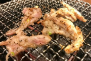 焼肉屋にて　トッモ「カルビとセセリで」ワイ(焼肉来て鶏肉なんか頼むなよ…)
