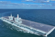 中国海軍、台湾侵攻を見据えた最新鋭の076型強襲揚陸艦「四川」が初の航行試験に…電磁式カタパルトを搭載！