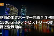 菊花賞の出走ボーダー高騰？収得賞金1500万円ダノンヒストリーの参戦可否と登録傾向