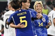 日本、強豪ドイツを4-1撃破！　伊東＆上田らゴールで大金星、W杯以来の再戦で2連勝