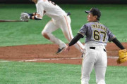 阪神・岩崎が誕生日に痛恨被弾　吉川尚に右翼席へ運ばれる