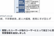 パヨ殺し　〜　ウーマン村本「維新は不祥事起こした議員多いから破防法の調査対象にしてほしい」→コミュニティノート