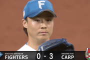 【速報】日本ハム先発の山崎福也、3回まで8安打3失点