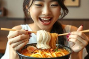 韓国人『日本では“ラーメンにアイス入れるのが普通”って紹介されてたんですよ』