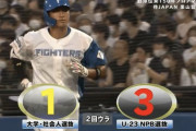 【プロアマ記念試合】NPB選抜、2回に西武・長谷川と日ハム・阪口の連続犠飛で2点を奪い勝ち越しに成功！