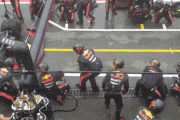【動画あり】F1のタイヤ交換とかいう神業ｗｗｗ