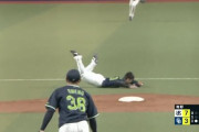 ヤクルト 長岡の守備たまんねぇ～