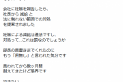 Twitter民「みなさーん私マタハラされました！私かわいそう！」会社「そのような事実はない」