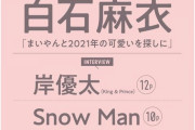 【元乃木坂】またまた表紙決定！　白石麻衣とこの雑誌は相性がいいから楽しみ！！！
