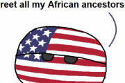 【アメリカ】アメリカが知っている唯一のアフリカ国【ポーランドボール】
