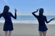 【乃木坂46】梅澤美波×佐藤楓×快晴 2人ともスタイル良すぎ お気に入りの写真✌♡