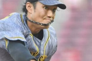 【阪神】藤浪　連続三振でピンチ切り抜ける！１５５キロ外角直球に田中見逃し！
