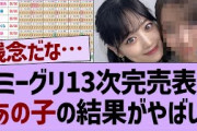13次完売表、まさかの結果になる…【乃木坂工事中・乃木坂46・乃木坂配信中】