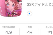 学園アイドルマスター、7.1万件の評価で4.9。化け物コンテンツへ