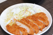カツ「肉切って小麦粉卵パン粉つけます、揚げます」←これだけなのに一人暮らしのみんながやらない理由
