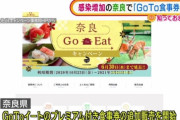 【悲報】奈良県｢奈良は安心です。食事するならぜひ奈良で｣→GOTOイート開始ｗｗｗｗｗｗｗｗｗｗｗｗ