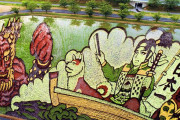 海外「かっけえ！」　日本の農家が作った、稲の種類を植え分けて作った田んぼアートが海外で話題に！←凄過ぎだろｗｗｗ　海外の反応