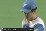 【速報】日ハム北山、3四球で1イニング投げられず降板