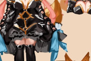 【FGO】玉藻ちゃんイラスト！！　黒衣装もいいですね！！